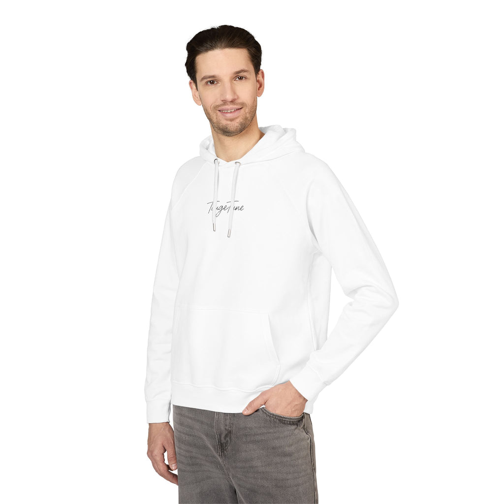Eco-Friendly Unisex Embroidered Raglan Hoodie